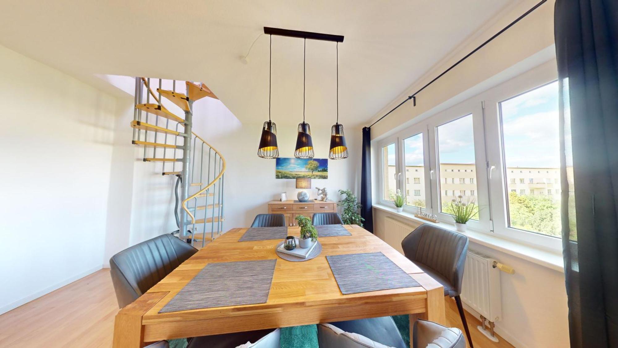 Sweethome - Luxus Apartment Auf 2 Etagen มัคเดอบวร์ก ภายนอก รูปภาพ
