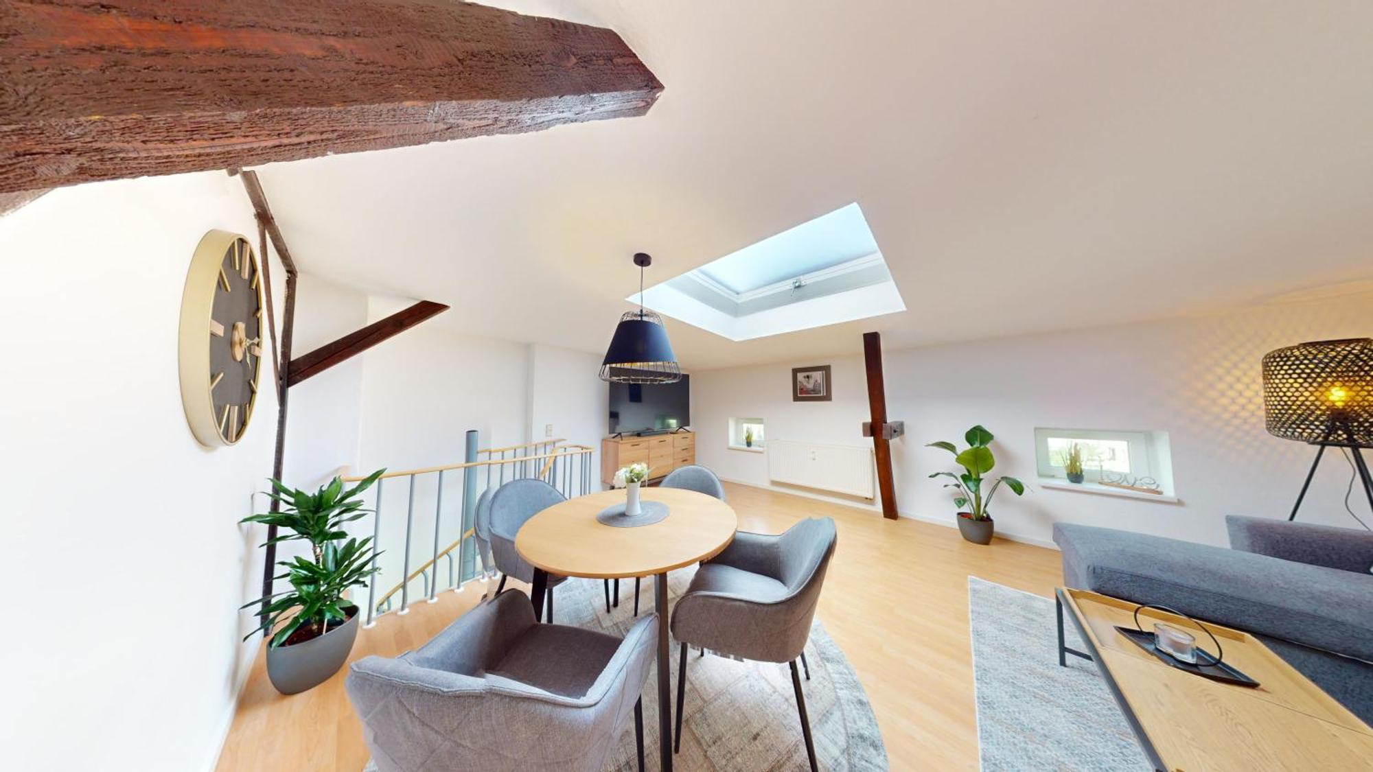 Sweethome - Luxus Apartment Auf 2 Etagen มัคเดอบวร์ก ภายนอก รูปภาพ